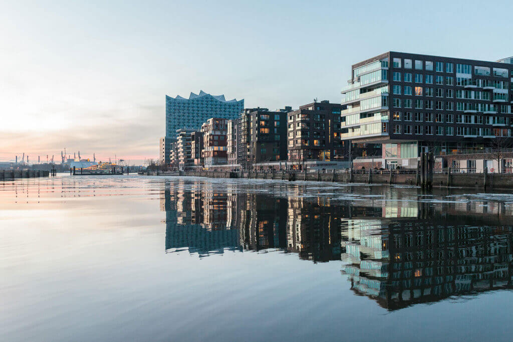 GINGER HPC und die IQ-Tower der Hamburger Hafencity