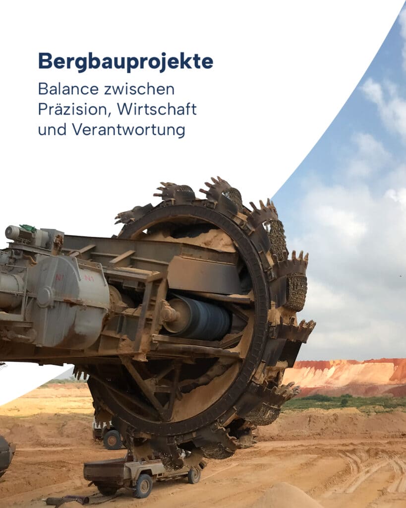 Bergbauprojekte sind mehr als eine technische Herausforderung – sie erfordern eine Balance aus geowissenschaftlicher Präzision, wirtschaftlicher Weitsicht und sozialer Verantwortung. Bei GINGER HPC ve